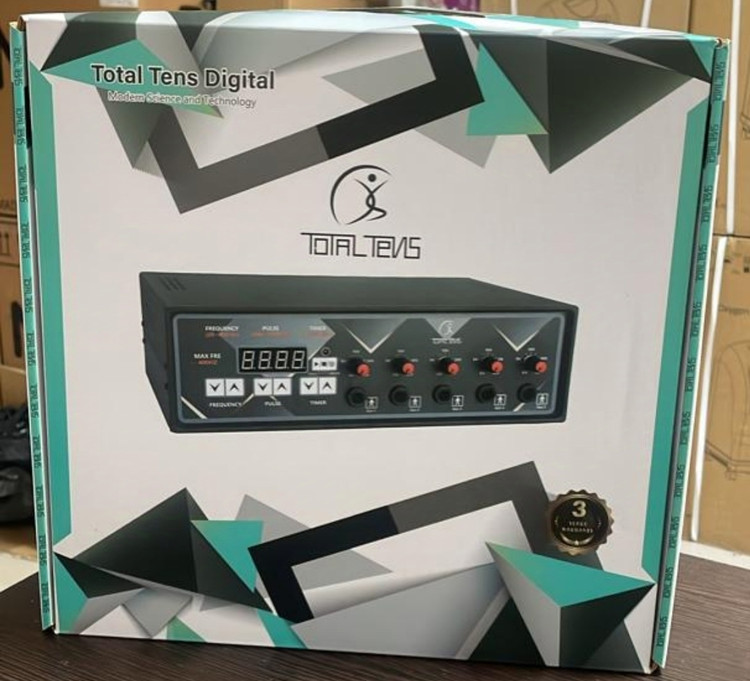 دستگاه فیزیوتراپی ۵ کانال ۱۰ پد ۴۰۰ هرتز خانگی